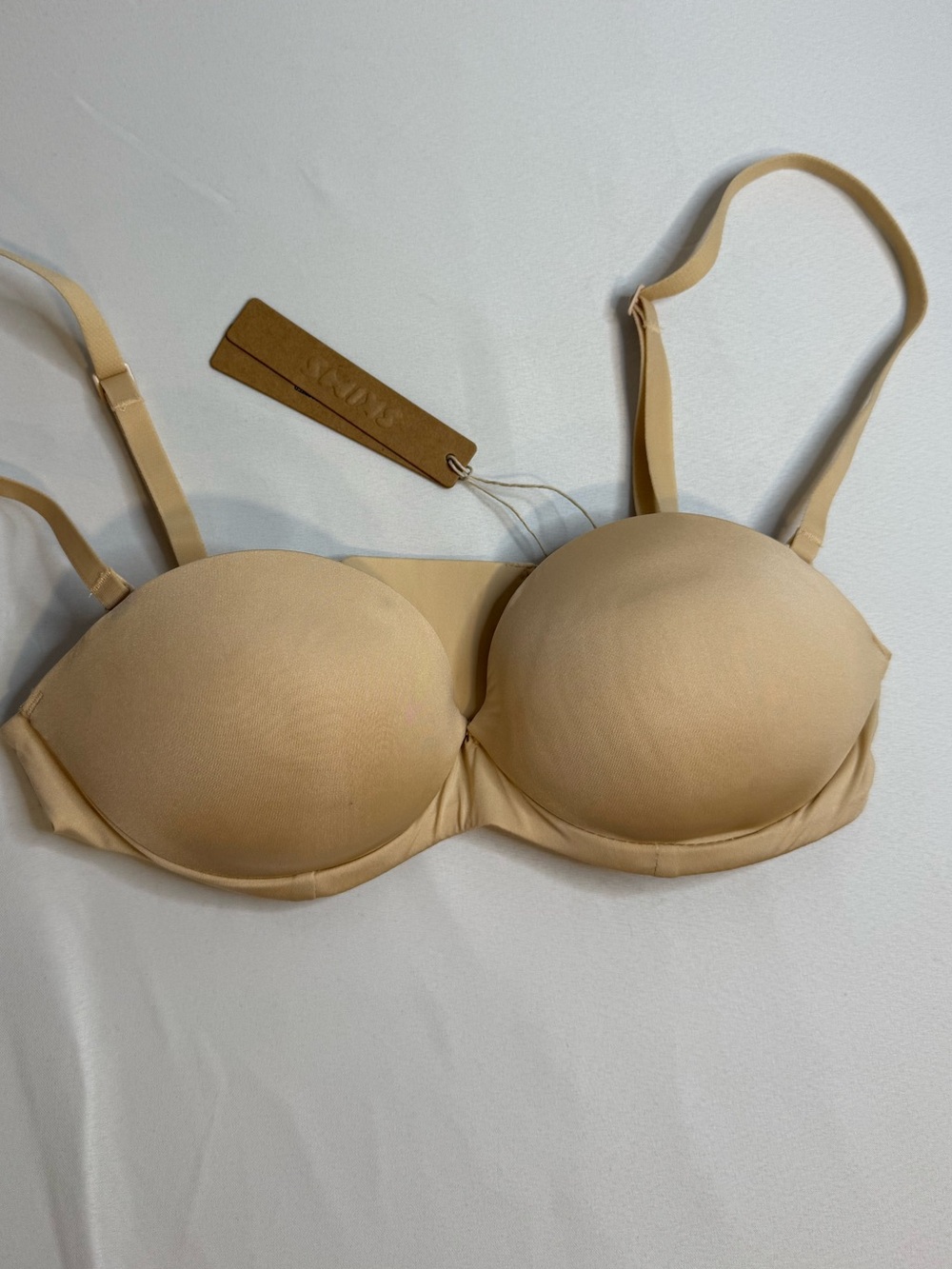 SKIMS Nude Beige Underwire T Shirt Bra 32B NWT